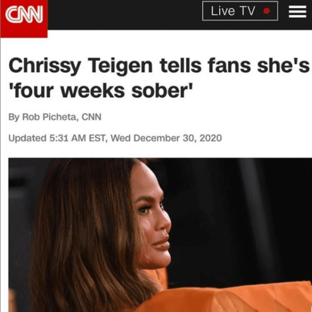 Chrissy Teigen's Sobriety: A Herren Wellness Perspective