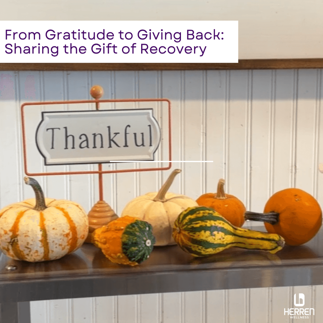From Gratitude to Giving Back: Sharing the Gift of Recovery