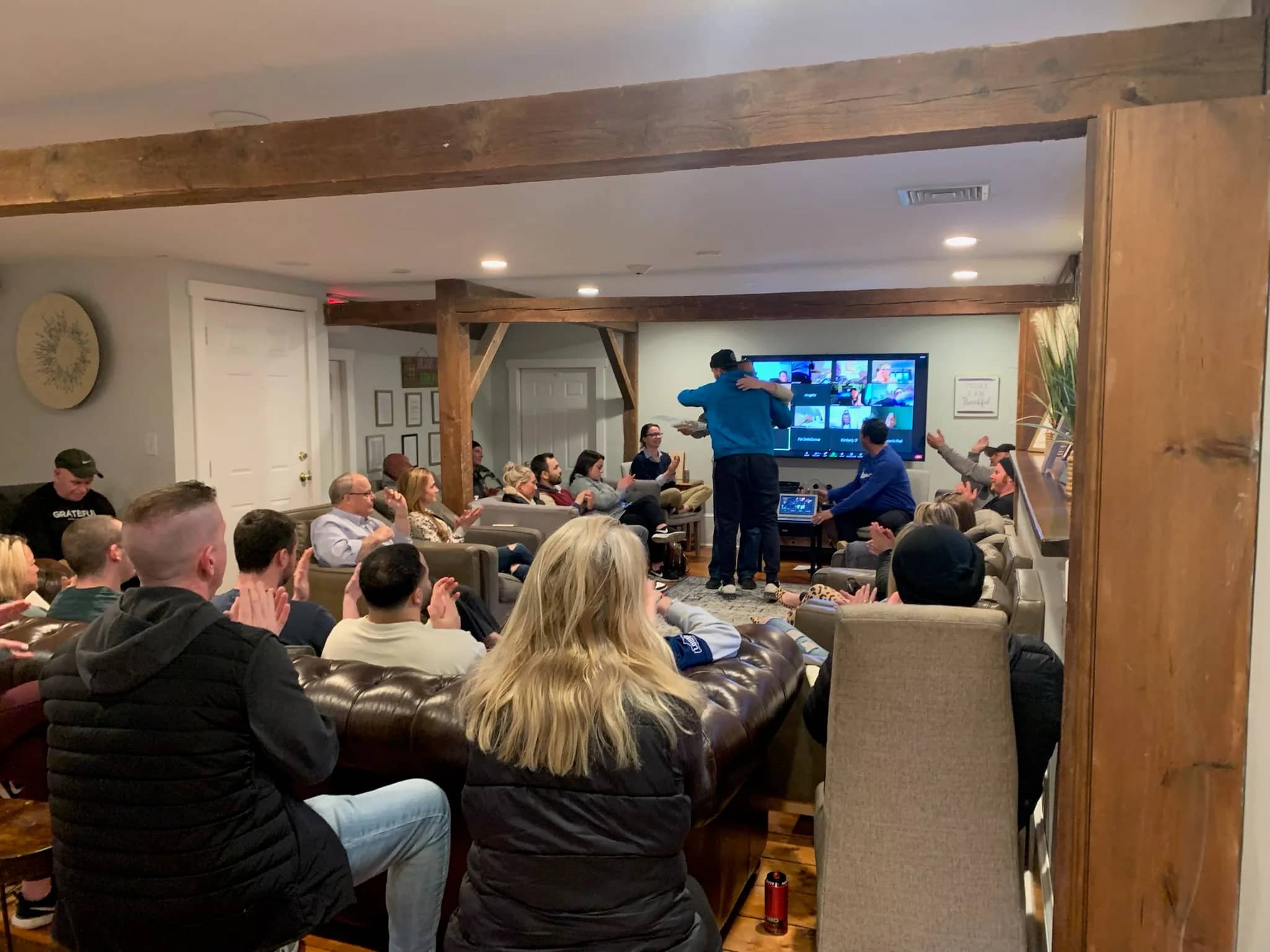 Herren Wellness guests gathered for programming